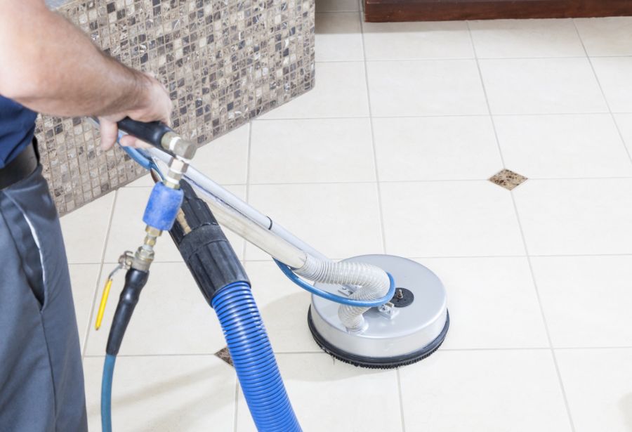 Tile & grout cleaning by QuickDri Carpet & Tile Cleaning